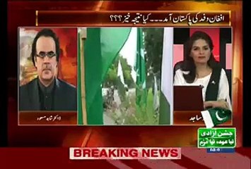 Jin Logo Ne Istife Diye Hain Kia Woh MQM Ke Sath Hain -- Dr Shahid Masood Telling