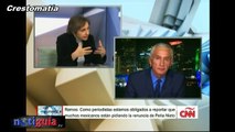 Carmen Aristegui entrevista a Jorge Ramos en CNN.