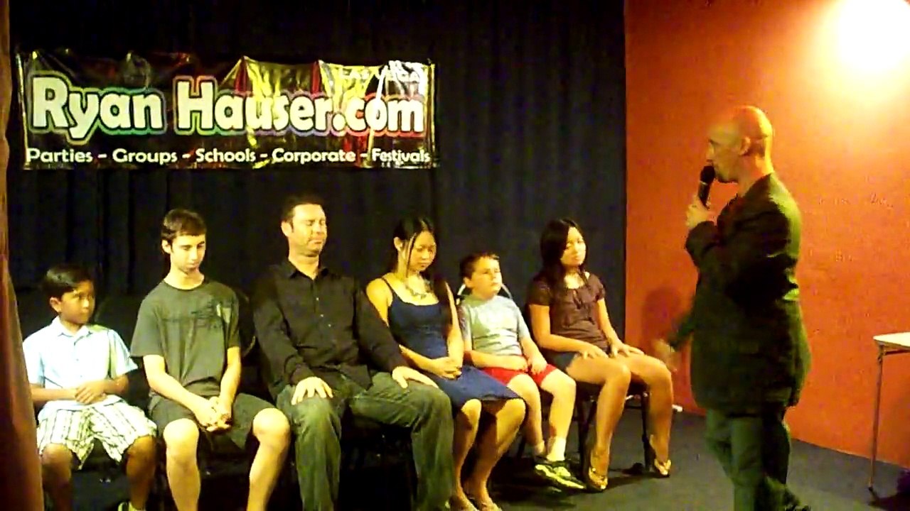 Ryan Hauser Stage Hypnosis Show Las Vegas Disco & Chicken Dance