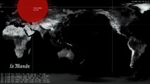 Une vidéo cartographie les 2 153 explosions de bombes nucléaires de l’Histoire