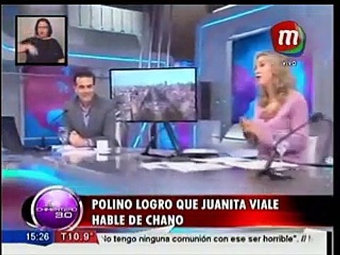 Juana Viale habló de Chano