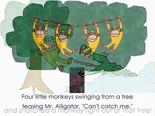 5 Little Monkeys Swinging from a Tree