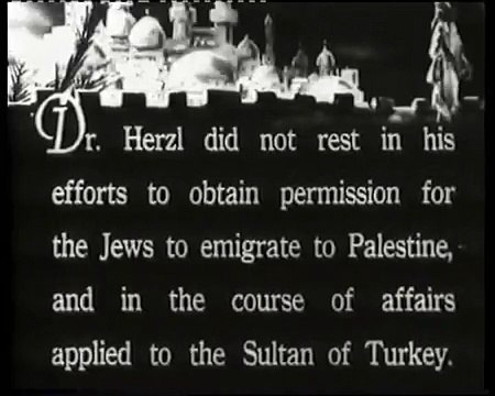Theodor Herzl 1921 .wmv