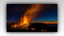 Stunning footage of Reunion island volcano spewing lava  News 03 08 2015