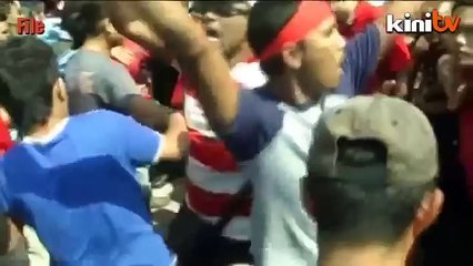 Umno kangkung demo victim loses bike