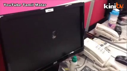 Lelaki bersenjata parang pecah masuk pejabat akhbar Tamil