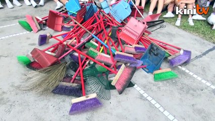 Sekolah terap nilai gotong royong sempena Tahun Baru Cina