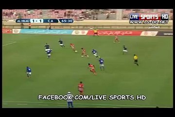 الهدف الثاني للنادي الافريقي 2 - 1 هلال بنغازي