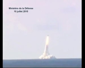 SSN Rubis test on the M51 Nuclear Balistic Missile of Marine National