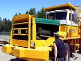 Hayes Heavy Duty logging Truck , Vancouver Island BC Canada