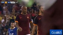 Salah Goal AS Roma 5 - 0 Sevilla Friendly Match 14-8-2015