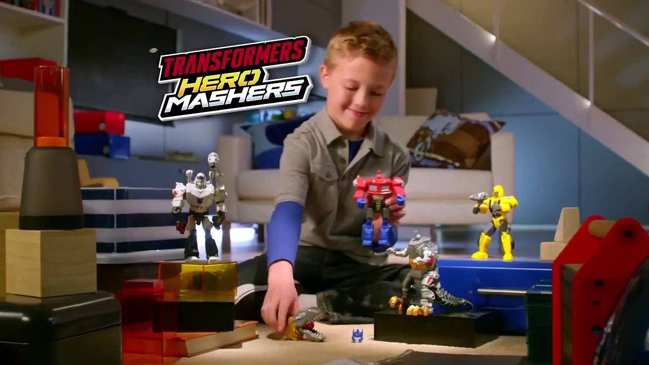 Transformers Hero Mashers TV Commercial   Transformers Toys for Kids