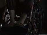 Trucos d entrenamiento silla d ruedas/ wheelchair training trick