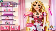 Disney Rapunzel Makeup Messy Rapunzel - Disney Rapunzel Kids Cartoons