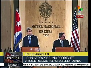 John Kerry: La política hacia Cuba estaba aislando a EE.UU. del mundo