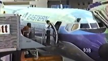 1983 Home Video Eastern Airlines pre-flight, takeoff from Orlando, landing at O'Hare Chicago
