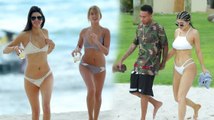 Kylie & Kendall Jenner Bring Tyga and Friends to Mexico