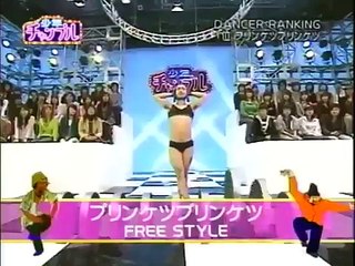 Swimsuits Guys freestyle dance session on Japanese TV