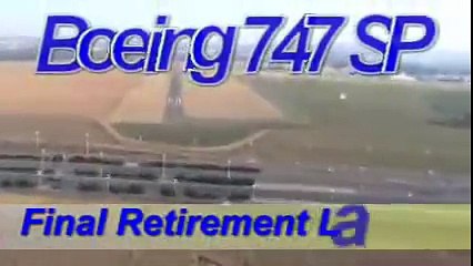 Boeing 747 SP retirement landing at Rand Airport