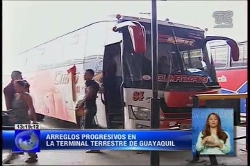 Cambios en la Terminal Terrestre de Guayaquil desde este lunes