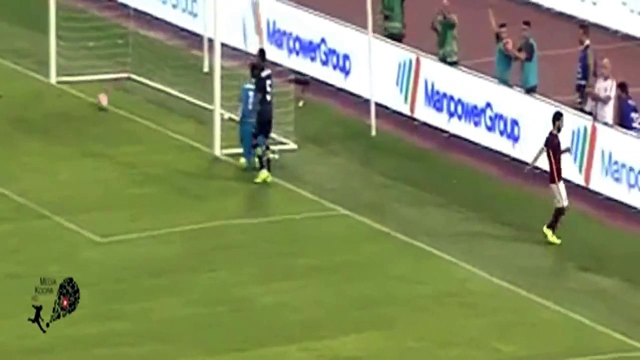 هدف محمد صلاح الثانى مع روما ضد اشبيليه