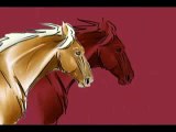 Exposition de dessins des chevaux