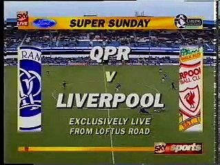 1995-96 Queens Park Rangers v Liverpool FC