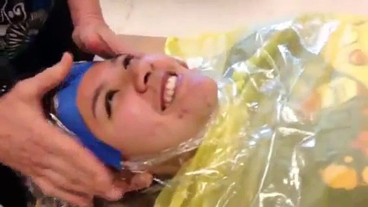 Casting my face with plaster