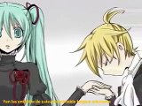 Trick and tread vocaloid Rin y Len