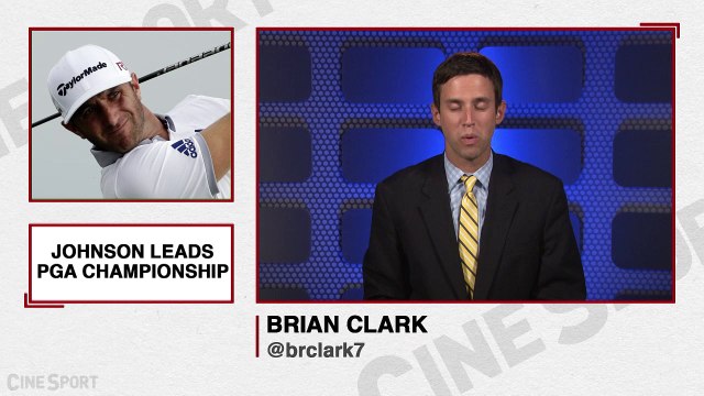 Dustin Johnson Leads PGA Championship