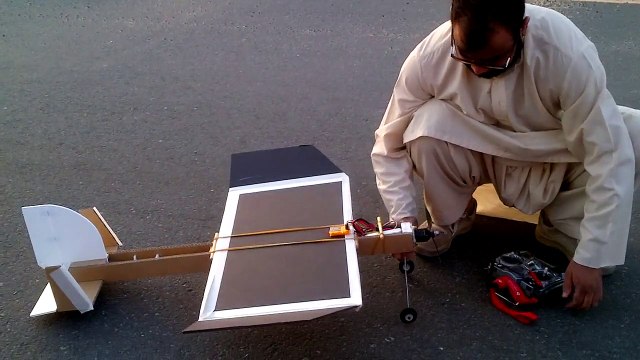 First Flight of Home Made Rc Plane in Ajman UAE