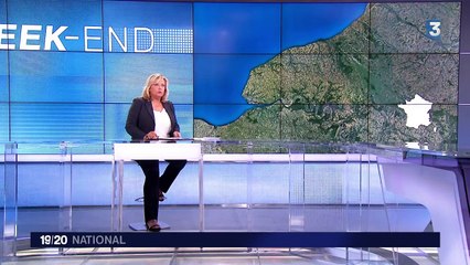 Éboulement d'une falaise en Seine-Maritime