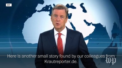 German news anchor chokes up reporting refugee crisis
