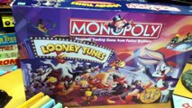 Looney Tunes Monopoly Game Toy Review by Mike Mozart of TheToyChannel