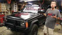 New LED's for the Zombie Jeep Bumper - from Rough Country