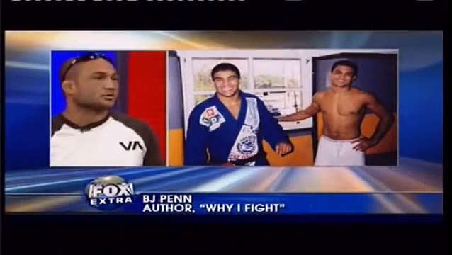 Fox News Anchor Brian Kilmeade stopped by UFC Fighter BJ Penn FULL CLIP
