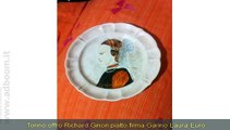 TORINO,    RICHARD GINORI PIATTO FIRMA GARINO LAURA EURO 150