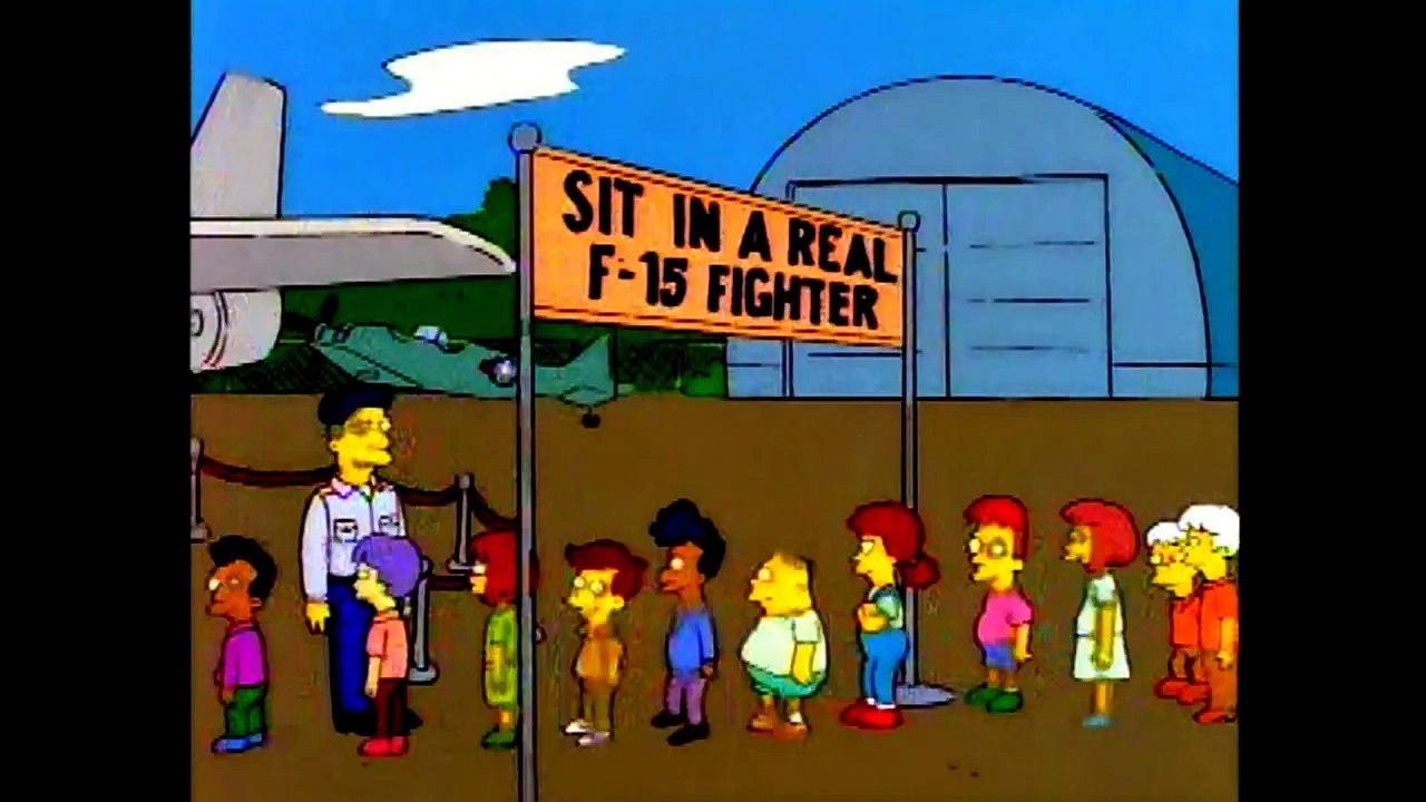 The Simpsons Milhouse Venting