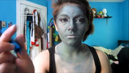 Skyrim Elder Scrolls Orc Makeup Tutorial