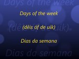 Inglês para iniciantes (vídeo aula 07) Dias da semana e meses do ano em Inglês