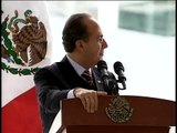 El Presidente Calderón en la Inauguración del Pabellón Joseph Blatter