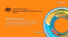 Panel Discussion (pt 1) What future for Australian farmers?