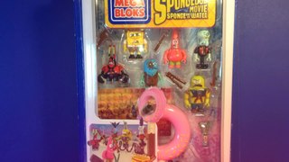 Spongebob Mega Bloks Post Apocalyptic Figure Pack Playset from Sponge Out of Water Movie!