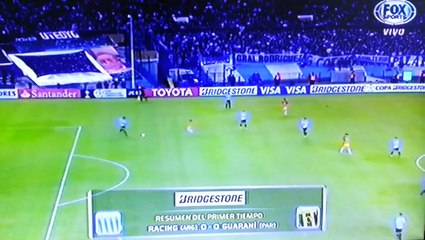 Racing: portero ingresó y atajó penal en su primera jugada