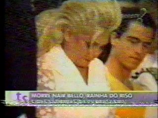 HEBE CAMARGO CHORA AO FALAR DE NAIR BELLO
