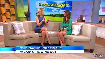 The Bachelor Ben Flajnik Chooses Courtney Robertson: Lindzi Cox Discusses Finale in 'GMA' Interview