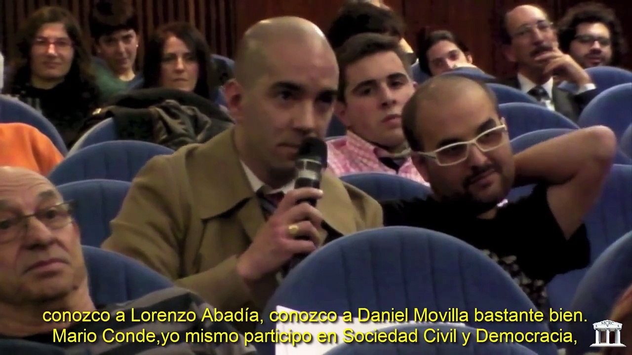 COLOQUIO CON TREVIJANO EN VALENCIA (I) ¿CUÁL ES SU OPINIÓN SOBRE MARIO CONDE?