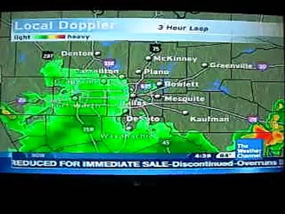 The Weather Channel Local on the 8s for Dallas with KC Ad Scoll.
