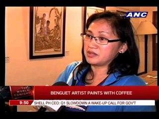 This Benguet artist paints with coffee