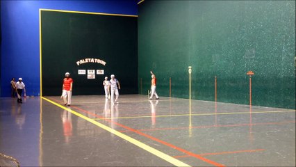 Paléta Tour 2015: M. Antxordoki et J. Sarasola contre A. et P. Peyré